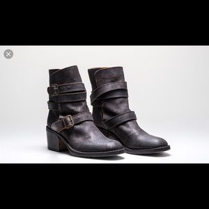 Fiorentini + Baker Tempest Toky Black Boots sz 6.5